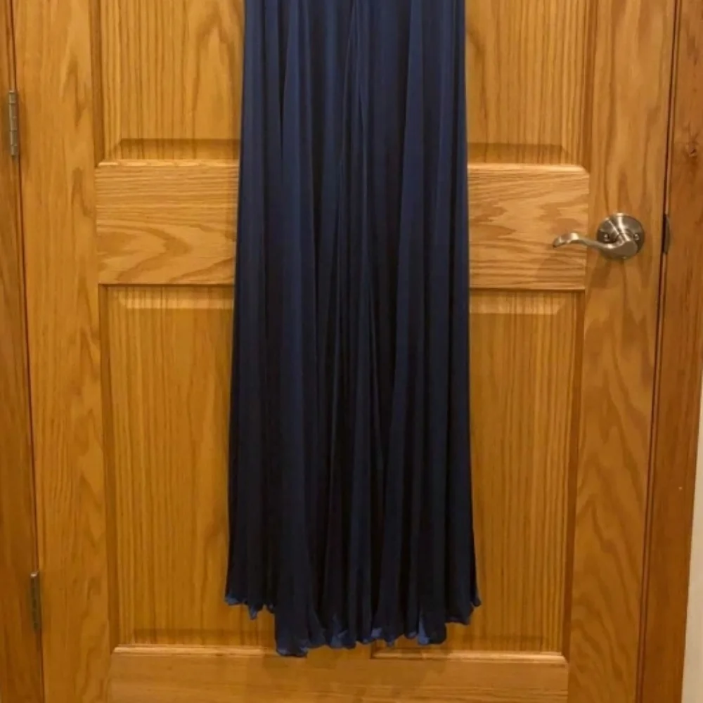 Gianni Versace Collection Blue Halter Dress - Picture 10 of 16